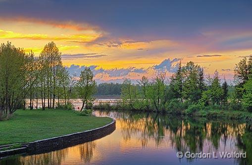 Rideau Canal Sunset_09796-8.jpg - Photographed along the Rideau Canal Waterway at Kilmarnock, Ontario, Canada.